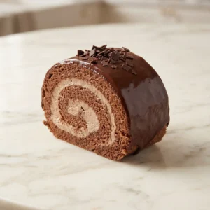 Pionono de chocolate