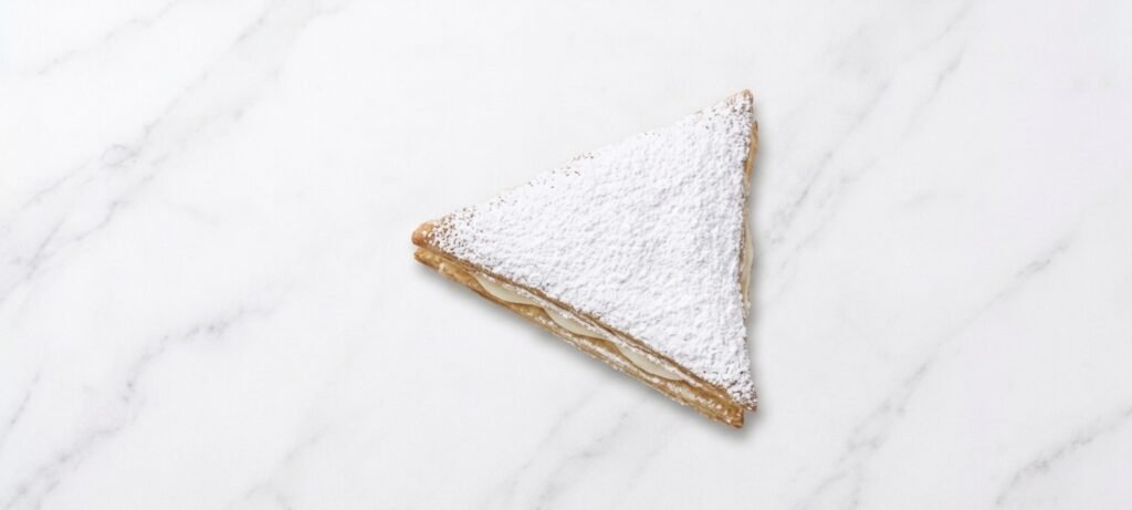 triángulo de crema